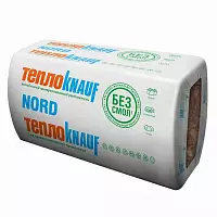 Фото Минеральная вата ТеплоKnauf NORD TS 035 1230х610х50 мм х 12 шт (0,45 м3/упак; 9 м2/упак), упак от магазина Sezon